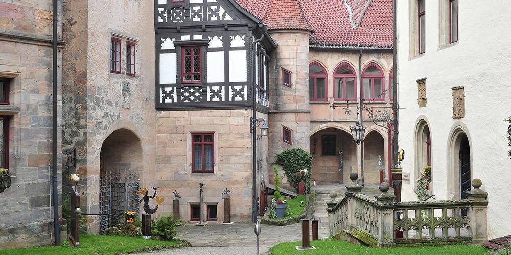Romantik Hotel Schloss Hohenstein Ahorn  Экстерьер фото